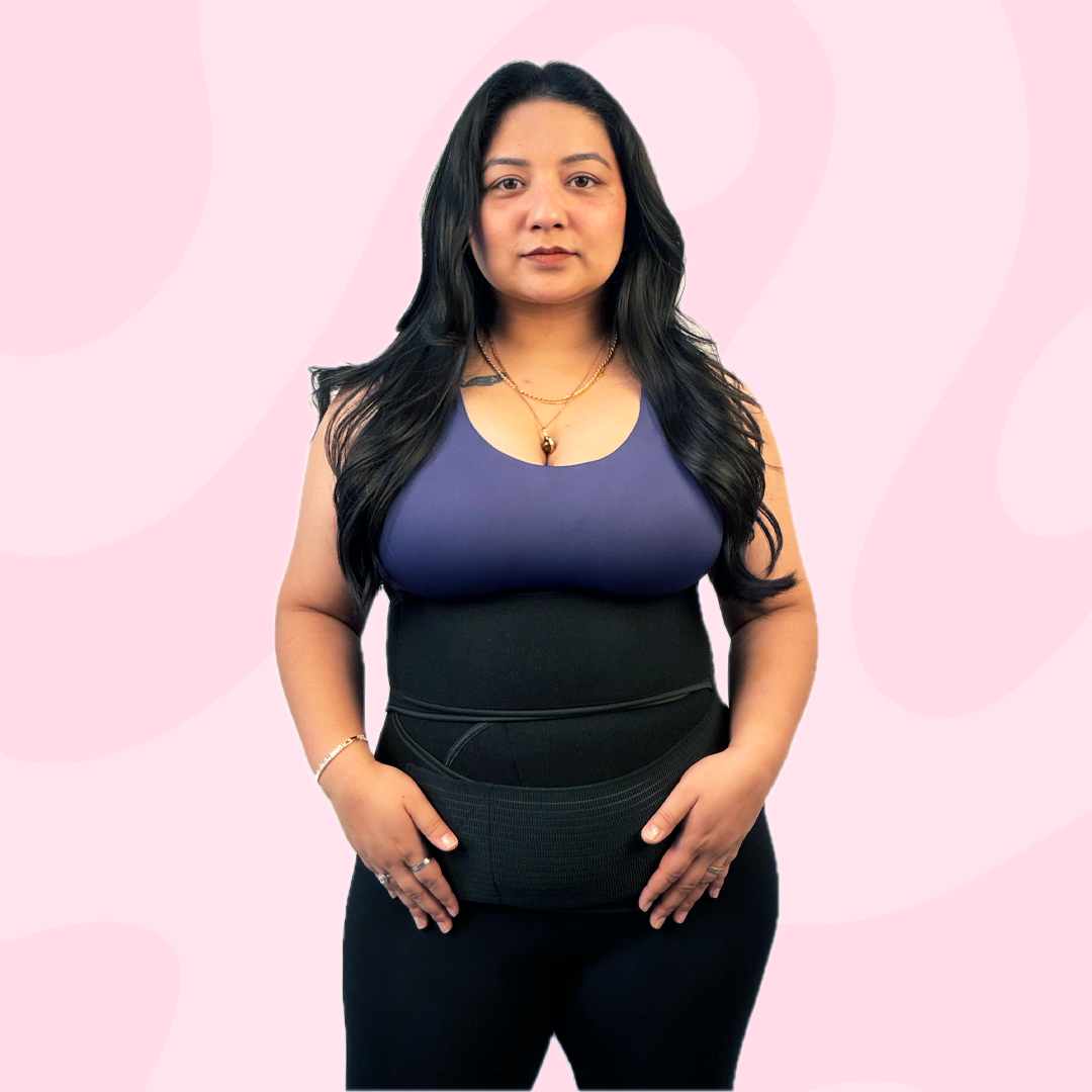 MamaCore 3-in-1 Postpartum Belly Belt | Medical-Grade Fabric | Breathable | Skin Friendly | 1 Year Warranty
