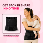 MamaCore 3-in-1 Postpartum Belly Belt | Medical-Grade Fabric | Breathable | Skin Friendly | 1 Year Warranty